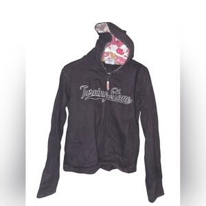 7/133. MV Sport Brown Hoodie with Floral Lining